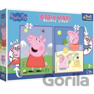Puzzle Baby MAXI 2x10 - Peppa Pig - Trefl
