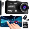 AUTOKAMERA DO AUTA FULL HD VODIČA PREDNÁ ZADNÁ ČASŤ CÚVANIA + KARTA