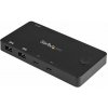 StarTech.com 2 Port USB C KVM Switch, 4K 60Hz HDMI, Compact Dual Port UHD USB Type C Desktop Mini KVM Switch with USB C Cables, Bus Powered, MacBook iPad Pro ThinkPad IdeaPad EliteBook - 4K HDMI KVM S