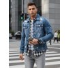 Dstreet pánska jeansová bunda Adam TX3633 modrá