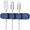 Baseus magnetický organizér káblov pre zariadenia Apple – modrý - možnosť vrátiť tovar ZADARMO do 30tich dní