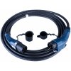 Nabíjecí kabel pro elektromobily Akyga AK-EC-08 (6m, 7.2kW, 32A, 1-fáze) (Type 1 J1772 Yazaki / Type 2 Mennekes, 16A, 6m)