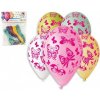 Smart Balloons Balónik nafukovacie motýľ 12 '' priemer 30cm 5ks v sáčku 10301793