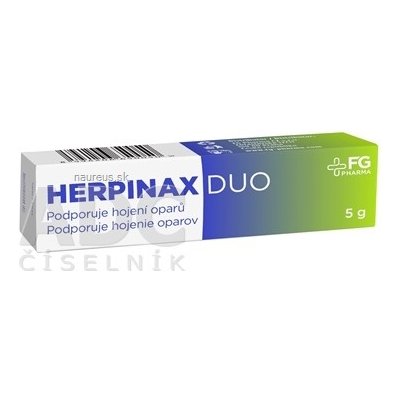 FG Pharma CZ s.r.o. HERPINAX DUO - FG Pharma krém 1x5 g