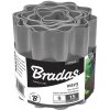 Okraj trávnika BRADAS WAVY GREY 10 cm x 9 m