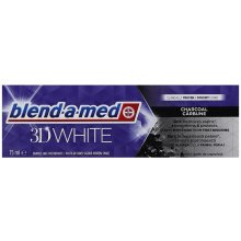 Blend A Med Zubná pasta 3D White with Charcoal 75 ml