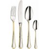 Pintinox Sada príborov SETTECENTO GOLD FILET, sada 24 ks, strieborná / zlatá