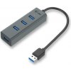 iTec USB 3.0 Kovový 4-portový HUB U3HUBMETAL403 I-Tec
