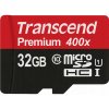 TRANSCEND 32 GB micro SD HC C10 UHS-1 Premium 90Ms