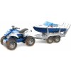 Alltoys Čtyřkolka s prívesom 1 : 16