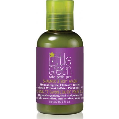 Little Green KIDS Šampón a sprchový gél v jednom 60 ml