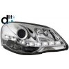 D-LITE predné svetlá s denným svietením VW Polo 9N3 05.05-09 chróm