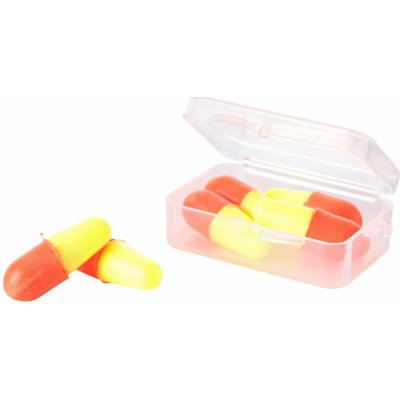 Prívesok na kľúče Štuple do uší LifeVenture Travel Foam Ear Plugs 3 Pairs žltá