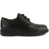 Geox Detské kožené poltopánky Geox JR FEDERICO J26D1A.00043.42.44 čierna EUR 43