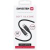 Swissten 71533010 dátový Lightning, 60W / 3A / 1x USB-A(M) / 1x Lightning(M), 1,5m, černý