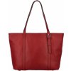 Dámska kožená kabelka cez rameno červená - Katana Nuilia červená