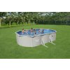 Bestway Hydrium 610X360X120 Oválny bazén 20X12Ft Bestway 8W1 Panel + pieskové čerpadlo