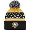 Detská čiapka Outerstuff FACE-OFF CUFF Nhl: Pittsburgh Penguins