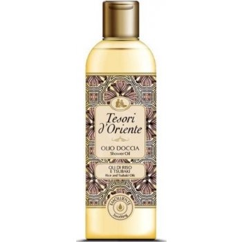 Tesori d'Oriente Olio Doccia Oli di Riso e Tsubaki hedvábný sprchový olej 250 ml