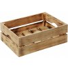 KESPER Drevená opálená bednička 30 x 20 x 15 cm