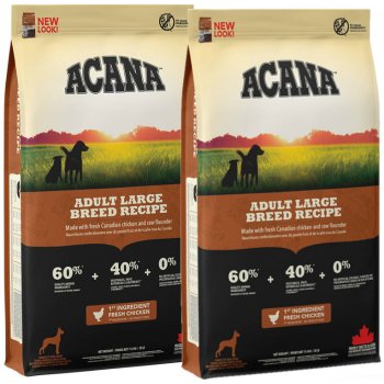 Acana Heritage Adult Large Breed 2 x 11,4 kg