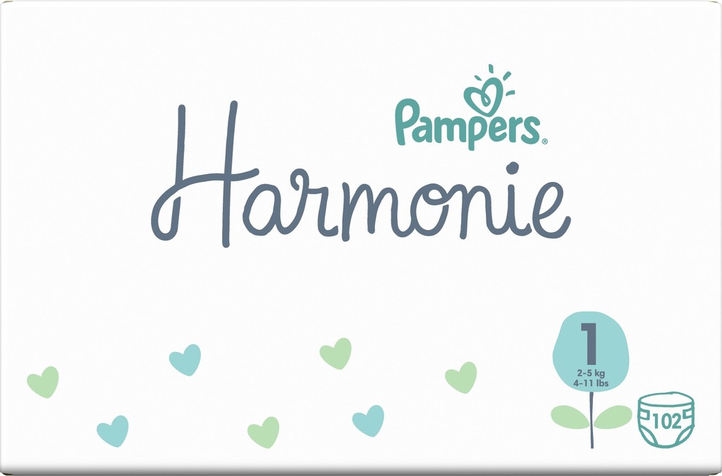 Pampers Harmonie 1 102 ks