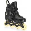 Freeskate kolieskové korčule Spokey FREESPO, čierne 38/39
