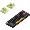 Nuphy Air60 V2 Bezdrôtová mechanická klávesnica Slim Basalt Black Aloe