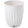 Lamela Kvetináč Mira ECO recycled 300mm snehovo biely
