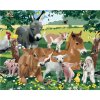 Maľovanie podľa čísel – Zvieratá na farme (Howard Robinson), 40 × 50 cm, bez rámu a bez napnutia plátna 8596530062042