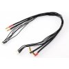 RUDDOG 4S černý nabíjecí kabel G4/G5-4S/XH krátký 400mm 4mm 5-pin EH RP-0217 (RP-0217)