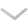 DOMAX Uholník plochý NA 75 rohovník 75 x 75 x 12 x 2 mm pozinkovaný 1 ks
