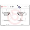 Sada brzdových platničiek, vždy 4 kusy v sade BREMBO P 06 044 (P06044)