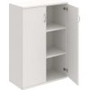 Policová skriňa Strong, 80x115,2x40 cm, biela/biela