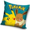 Carbotex vankúš Pokémoni motív Pikachu a Eevee 40x40