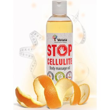 Verana Stop celulitíde rastlinný masážny olej 250 ml