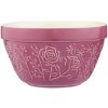 Mason Cash Kameninová misa kvety ružová 16 cm