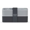 monbento Desiatový box Monbento Original Graphic Grey 1 l