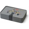 LEGO Harry Potter úložný box s priehradkami - šedá