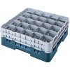 Cambro Kôš Camrack 25 pozícií, výška pohára 25,8 cm - Tyrkysová| TOM, R-25S958-414