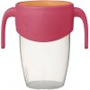 b.box 360° netečúci učiaci hrnček 250 ml - ružová/oranžová