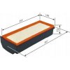 Bosch F 026 400 409 Filter vzduchu