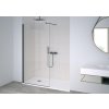 FORTE BE.COLORS WALK-IN Farba rámu - 495 night watch, Rozmer A - 90 cm, Výplň - Fasciato bezpečnostné sklo - 6 mm BBCO500495S01