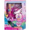 Bábika Barbie Motýlia balerína 2 v 1 s magickou premenou HXJ10