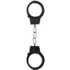Ouch Beginners Handcuffs Furry Black