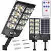 HUR LEDLIGHT SOLÁRNÍ POULIČNÍ LAMPA S POHYBOVÝM SNÍMAČEM ZA SOUMRAKU 240 LED 1000W