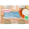 BABYBIO Brassé z kozieho mlieka marhuľa banán 2x 130 g 51089