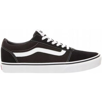 Vans Ward Suede Canvas Black White