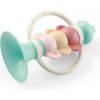 BabyOno Hrkálka, hryzátko pre bábätko Trumpetka, mätové