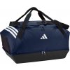 Športová taška adidas TIRO DUFFLE M BC tmavo modrá,Čierna,Biela